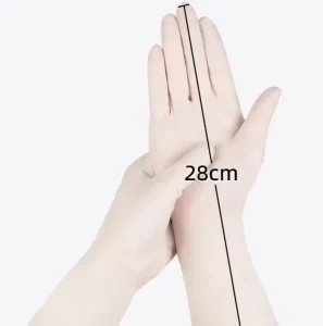 Medical Sterile Gloves Surgical Rubber Surgical Gloves Independent Packaging Disposable Student Latex Gloves Thickened