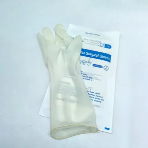 Medical Supply Disposable Waterproof Food Grade CE Certified Powder Free Sterile Latex Surgical Gloves 6.5 7 7.5 8