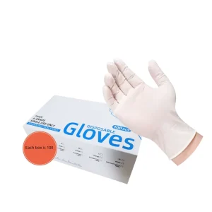 Medical Surgical Gloves Disposable Sterile Examination Gloves Latex Rubber Gloves Individually Packaged