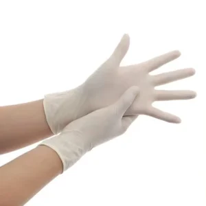 Medical Surgical Gloves One time Sterile Examination Gloves Latex Rubber Gloves Individual Packaging Food Grade