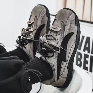 Men Trendy Student Footwear Thin Sole All Match Racing Sneakers Double Strap Casual German Trainer Skate Shoes Overseas in Stock