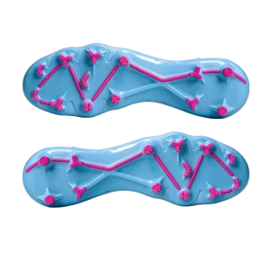Men’s Lightweight Blue TPU Football Shoe Outsole Anti Slip Durable