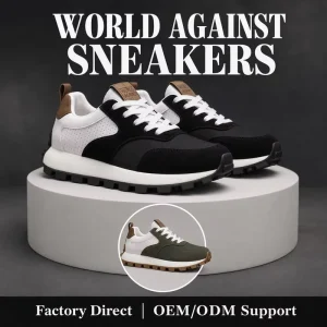 Mens Shoes Fall Winter New Arrival Casual Sports Running Sneakers Breathable Lace Up Thick Soles Non Slip Shoes
