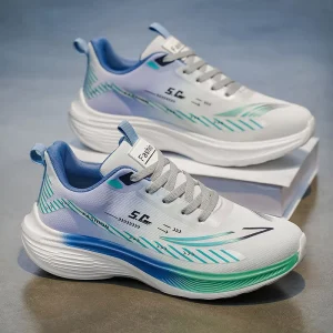 Men’s Spring Casual Running Shoes Versatile Soft Sole Ultra Lightweight Anti Slip Wear Resistant Sports Sneakers
