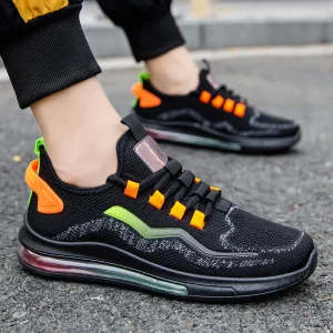 Mesh Breathable Large Men’s Shoes Size 45 Full sole Air Cushion Sports Size 46 Running Shoes Size 47 Casual Trendy Shoes Size 48