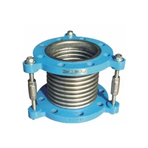 Metal Bellows Expansion Joint NR NBR EPDM Neoprene Materials Carbon Steel Flange Galvanized Surface Vulcanized Technics Single