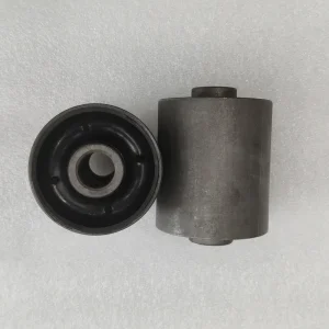 Metal-Bonded Rubber Bushings, Natural Rubber/EPDM/NBR/FKM/HNBR/FKM+Steel, 63 x 90 mm, Black, Shock-Absorbing