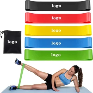 Mini Heavy Rubber Loop Resistance Bands High Elastic Multifunctional Sets for Strength Training Rehab Yoga & Home Workouts