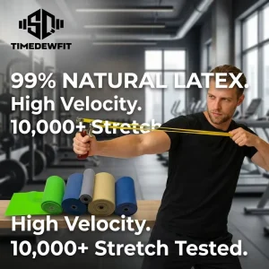 Mini Resistance Loop Bands Set Custom Logo Latex Exercise Bands for Physical Therapy Professional Fitness Loops