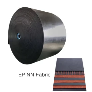 Mining Conveyor Belt EP NN Fabric Core 800mm 2400mm Wide Low Elongation Abrasion Resistant Rubber Belt for Quarry