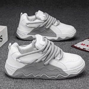 Minority Sneakers Men’s Trendy Thick Sole Sneakers