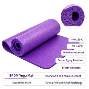 Moisture Proof Yoga Mat Easy Wipe Clean For Pilates Training Body Shaping Indoor Gym Fitness Practice Supplies