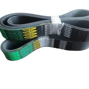 Molded Industrial Auto Rubber Poly V-Belt 10PK1180/10PK1185 Transmission Belt