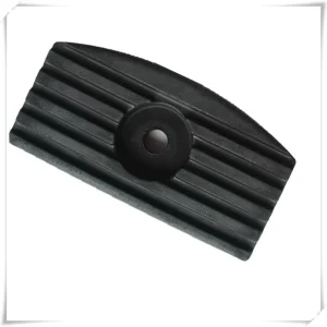 Molded Rubber Automotive Brake Pedal Pad Manufacturer Custom Size and Shape 30-90 Shore Hardness