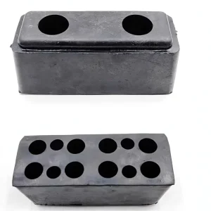 Molded Rubber Bumper Block Reversing Protection High Cushion Safety Pads for Refrigerated Transport Truck Cargo Box