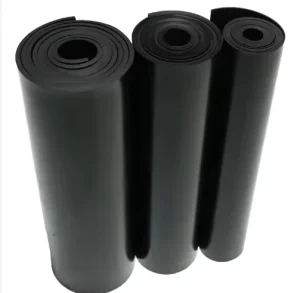 Molded Rubber Sheet & Custom Rubber Plate with Compression Molding Process Shore 38-65 Hardness Made in China