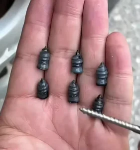 Motorcycle Accessories Tubeless Tire Repair Patch Car Tyre Repair Rubber Nail Set Tire Screws