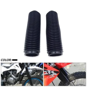Motorcycle Fork Cover Gaiters Boots Dustproof Rubber Sleeve Off Road Motorcycle Spare Parts