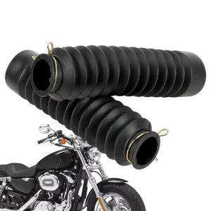 Motorcycle Front Shock Absorber Fork Rubber Cover Set for SUZUKI GN125 GN 125 GS125 GS 125 Dust Proof Sleeve En125