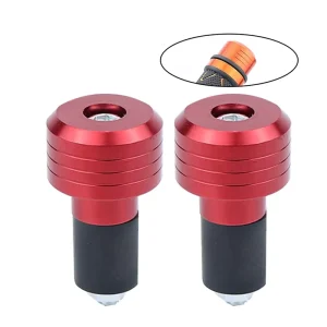 Motorcycle Handlebar End Caps Wear Resistant Crash Proof Universal Fit