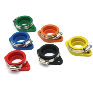 Motorcycle Rubber Carburetor Adapter Inlet Intake Pipe Mat Fit for PWK 28/30mm 32/34mm Carburetor Pit Dirt Bike