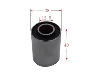 Motorcycle Swingarm Pivot Bushing with Rubber Metal Sleeve