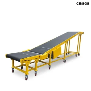 Motorized Belt Conveyor 50m/min to 108m/min for Gravel and Bulk Transport Stainless Steel