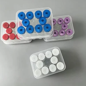 Multi Capacity Cylinder Glass Vials Sterile Sealed Freeze Dried Powder Storage Liquid Use Transparent
