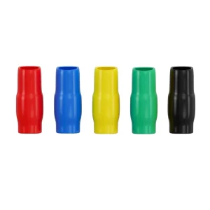Multi-Color Cable Lug Terminal Insulating PVC Protective Sleeve Wire End Caps