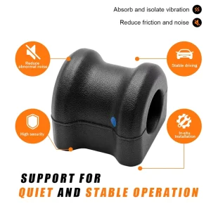 Multi Cycle Aging Sampled 48818 05080 Sway Bar Rubber Bushing Consistent Quality Bulk Export Parts For Local Toyota Repair Shops