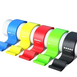 Multi Functional TPE Workout Fitness Exercise Strips Medium Resistance Eco Friendly Durable Sweat Resistant Resistance Bands Set