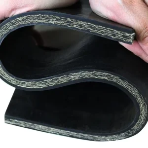 Multi Layer Fabric Reinforced Rubber Sheet High Tear Resistant Pressure Resistant Industrial Rubber Mat Custom Sizes Available