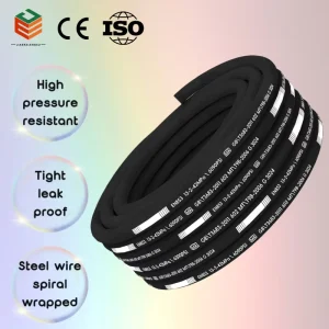 Multi-Layer Steel Wire-Wound High-Pressure Hydraulic Rubber Hose for Construction Machinery