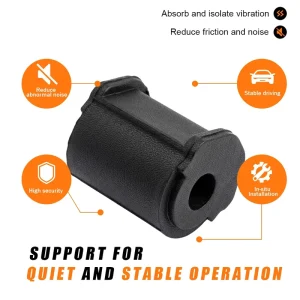 Multi Terrain Unpaved Road Adaptable 48818 30160 Sway Bar Rubber Bushing Prevent Eccentric Wear 4X4 Replacement Part for Toyota