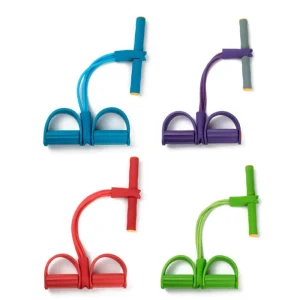 Multifunction Tension Rope 6 4 Tube Elastic Yoga Pedal Puller Resistance Band Natural Latex Tension Rope Fitness Equipment