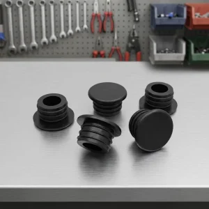 Multiple Sizes Solid and Hollow Tapered Silicone NBR EPDM Rubber Stopper Plug for Chemical Sealing
