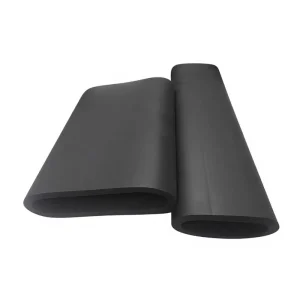 NBR 200mm Diameter Foamed High Temperature Resistant Hose Rubber Foam Tube Non Slip Wear Resistant Sleeve Heat Insulation Black