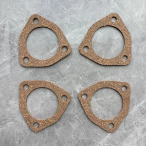 NBR 3-Hole Triangle Cork Rubber Flange Gasket Oil-Resistant Insulating Washer for Transformer Engine Pump Motorcycle
