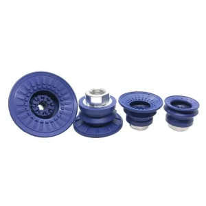 NBR Bellows Vacuum Generator 20mm SAB Compatible Oil-Resistant FDA Food-Grade
