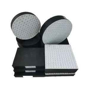NBR EPDM Industrial Rubber Block Damper, Seismic Isolation Bearing, Bridge Construction Rubber Gasket