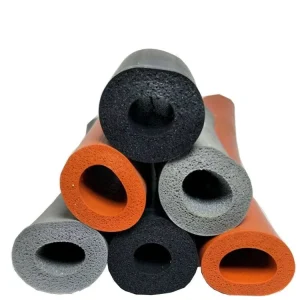 NBR & EPDM Sponge Foam Rubber Tubes Round Rectangular Flexible Silicone Foam Sponge Tubes