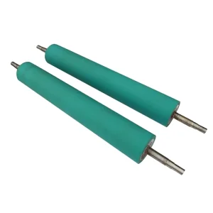 NBR Nitrile Rubber Roller Oil Resistant Fuel Resistant Industrial Roller for Printing Dyeing Conveyor Machine