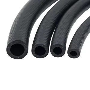 NBR Oil-Resistant Black Fuel Hose for Diesel and Gasoline Engines, 5 6 8 10 mm ID