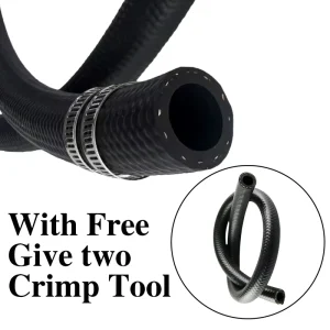 NBR Oil-Resistant Rubber Hose Petrol Diesel Fuel Tube ID 4 5 6 8 10 12 14 16 19 22 25 mm