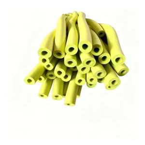 NBR PVC Rubber Foam Insulation Sleeve Waterproof Anti condensation Elastomeric Protective Tube for HVAC Hot Cold Water Pipelines