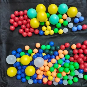 NBR Rubber Ball Oil Resistant Solid Nitrile Rubber Ball for Vibrating Screen Valve Custom Size Wear Resistant