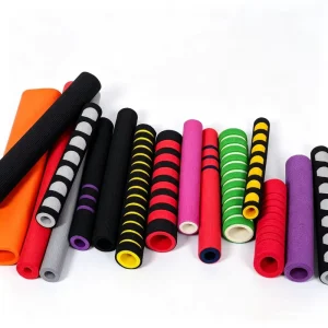 NBR Rubber Handle Sleeve, Wear-Resistant, Anti-Cold, Elastic Non-Slip Grip Cover for Industrial Tools and Handrails