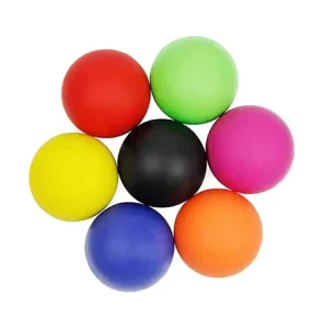 NOCSAE Standard Injected Molded Odorless Rubber Solid Lacrosse Ball and Pet Toy Ball