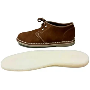 Nanguan Men’s Natural Rubber Shoe Sole Insert Low Heel Casual Shoes Durable Anti Slip Water Resistant Eco Friendly High Elastic