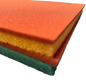 Natural Color Silicone Rubber Foam Sheet High Elasticity Durable 5-15mm Thickness Shore 35-65 Hardness for Gym